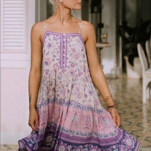 Spell USA Portobello Road Strappy Mini Dress